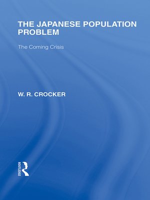 cover image of The Japanese Population Problem